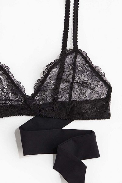 H&M Soft lace bra