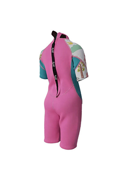 Etr Üşütmeyen Mayo Çocuk Mayosu (Pembe-Mavi)