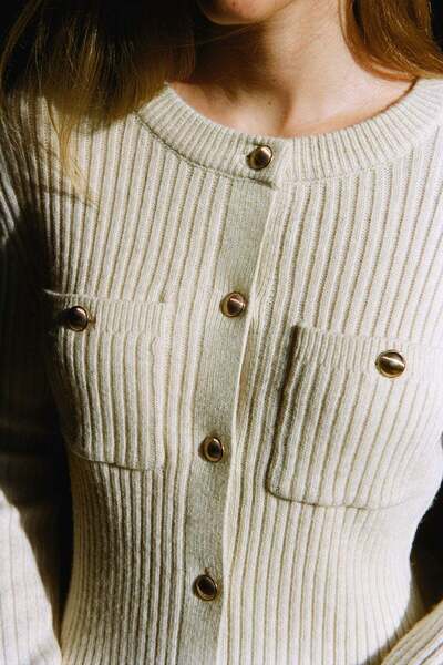 H&M Pocket-front knitted dress