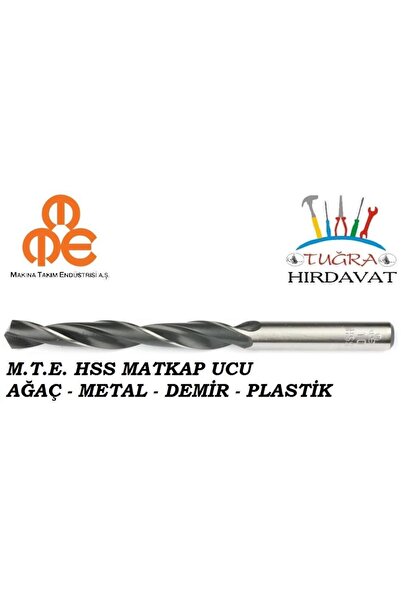 MTE Makina Takım Mte Hss Demir Metal Ağaç Plastik Matkap Ucu 3,5 mm
