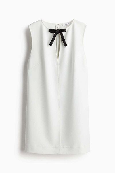H&M Bow-detail dress