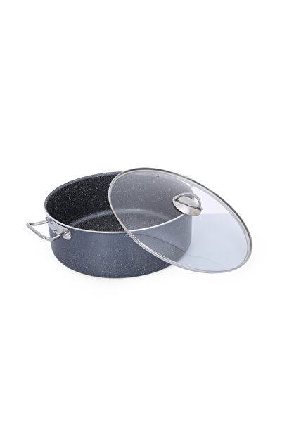 FİTHOME Large Size Deep Casting Granite Fireproof Non-Stick Industrial Food Pot