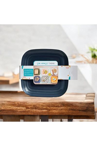 Tucklebery Moncase Set of 3 Plates - Multi-Purpose, Anthracite