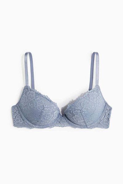H&M حمالة صدر دانتيل فائقة الدفع