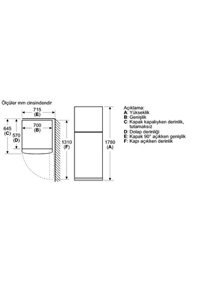Profilo Bd2043wfnn Beyaz Buzdolabı, Soğutucu