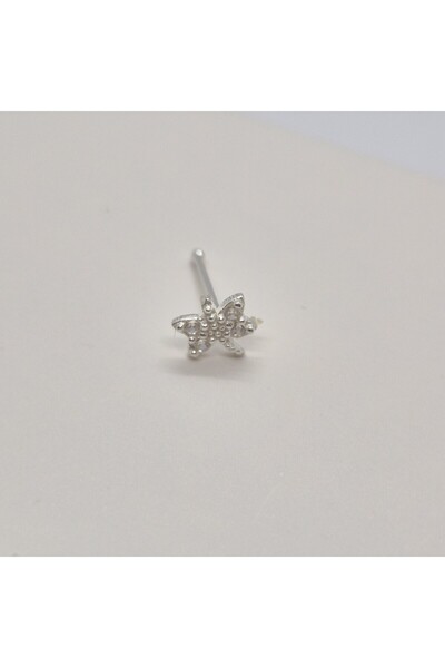 Set 925 Ayar Gümüş Zirkon Taşlı ''YUSUFÇUK'' Hızma ( En: 5 mm Boy: 5 mm )