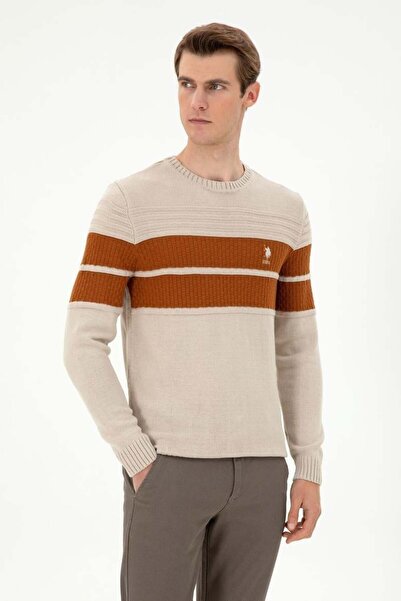 U.S. Polo Assn. Πόλο Ασν. Ανδρικό πλεκτό πουλόβερ