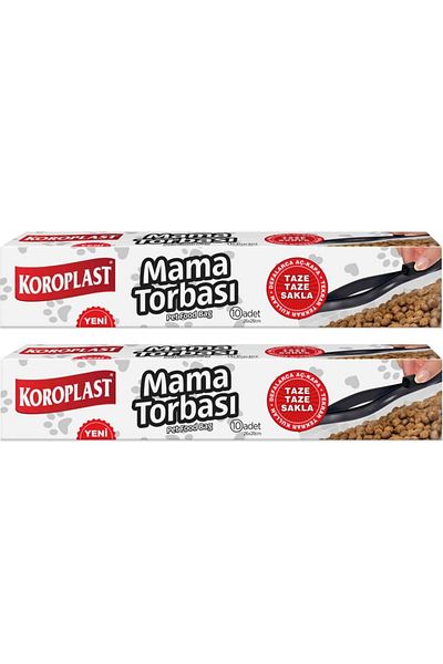 Koroplast 10 Pack Food Bags - 26X28 cm