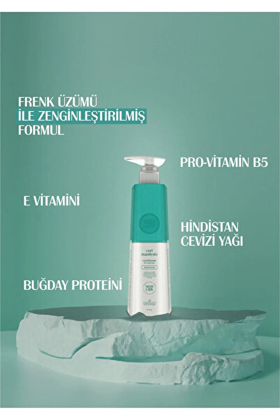 NISHLADY Kıvırcık Saçlar Için Birikme Önleyici Bukle Belirginleştirici Şampuan 503 ml / Curl Manifesto