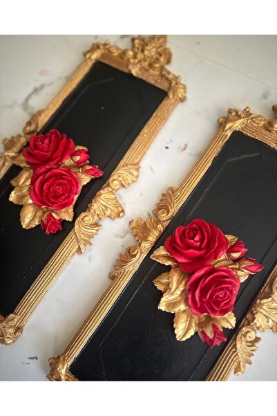 busraconcept Sevgiliye özel tablo el yapımı gül tablo 2li