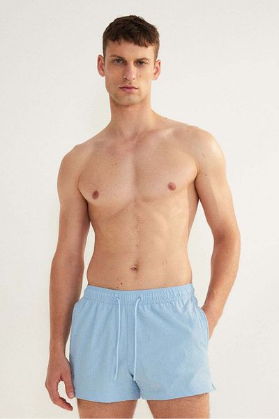 H&M Seersucker swim shorts