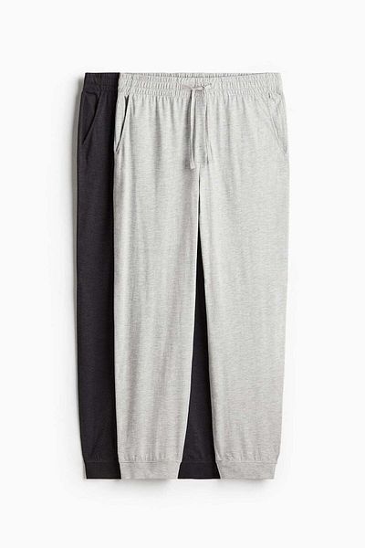 H&M 2-pack Regular Fit Jersey joggers