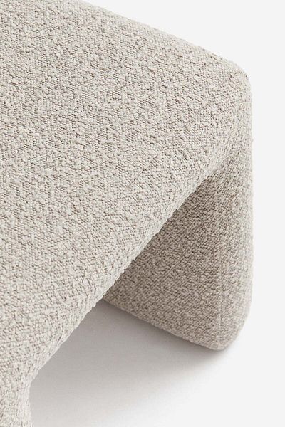 Bouclé stool