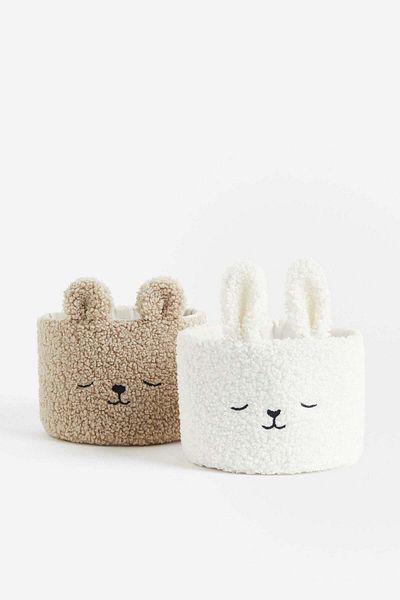 H&M Teddy storage basket