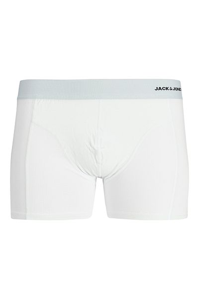 Jack & Jones Jack Jones Jacsense Bamboo Trunks 3 Pack Sn Ανδρικό λευκό μπόξερ 12276566 -01