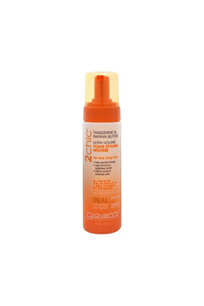 Giovanni 2Chic Tangerine & Papaya Ultra-Volume Foam Styling Mousse