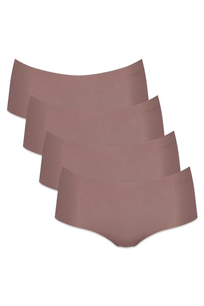 SLOGGI Damen Shorts, 4er Pack - Zero Microfibre 2.0 Shorts, Mikrofaser, einfarbig