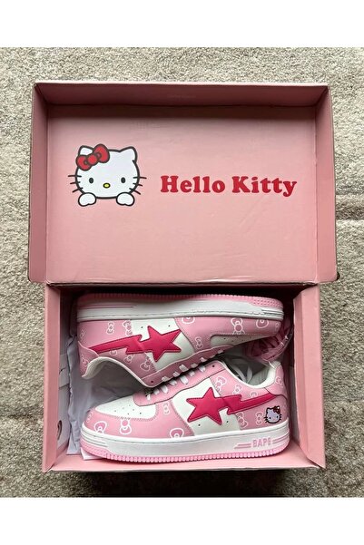 Violon Hello Kitty Stars Pembe Renk Sneaker