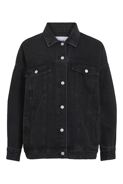 VILA Jeansjacke Baumwoll