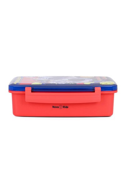 NovaKids Nova Kids Bento Lunch Box with Spoon & Fork - Astronaut Blue