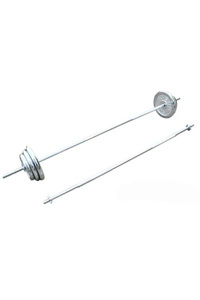 Body Builder Sport Chrome Barbell Bar 1.5M 38-1143