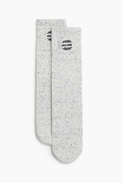 H&M Motif Detaylı Çorap