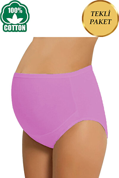 SAUNA SUIT Lilac ženske Visok struk trudničke i postporođajne gaćice | 100% p...