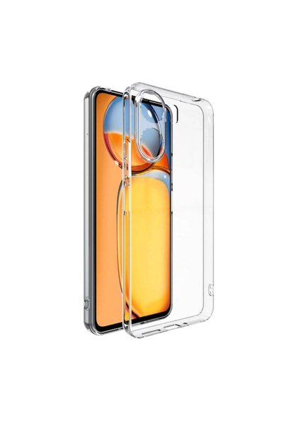 HANPORIUM جراب سيليكون شفاف متوافق مع Redmi 13C 4G - غطاء حماية كامل مرن مع ح...
