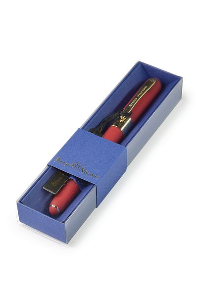 Bruno Visconti 20-0125/046 Monaco Ballpoint Pen -Blue-0,5 Mm. Boxed - (Red Body Blue Box)