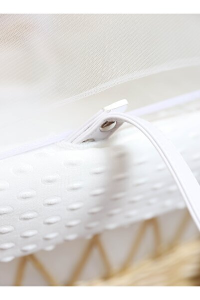 Fun Moment Moses Basket Cot With Stand White Color