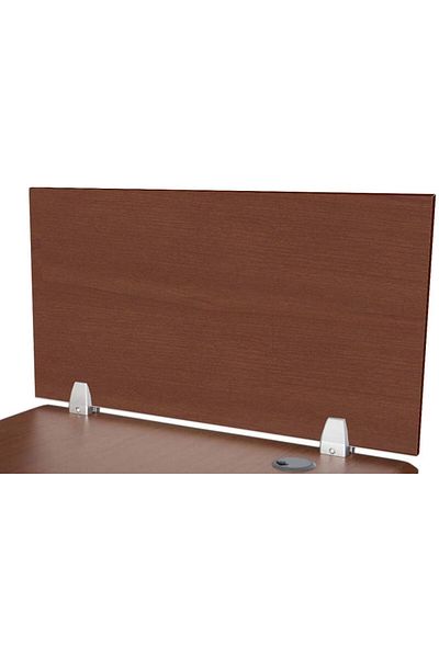 Mahmayi Deler Desktop Mounted Privacy Panel Divider Panels with 2 Clips (75 CM, Apple Cherry)