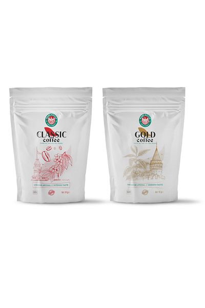 Mare Mosso Caffe ê Vendite Mare Mosso Soluble Coffee 90 Gr Gold + 90 Gr Classic Set