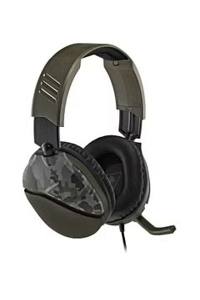 Turtle Beach EarForce Recon 70 Green Camo Gaming Headset (Multi)
