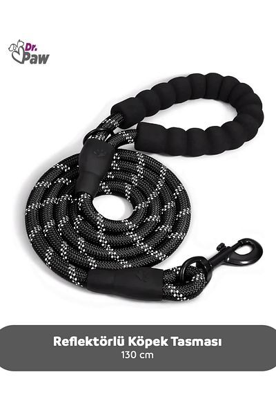 Dr.Paw Reflective Dog Walking Leash – 130 cm Durable and Ergonomic Structure