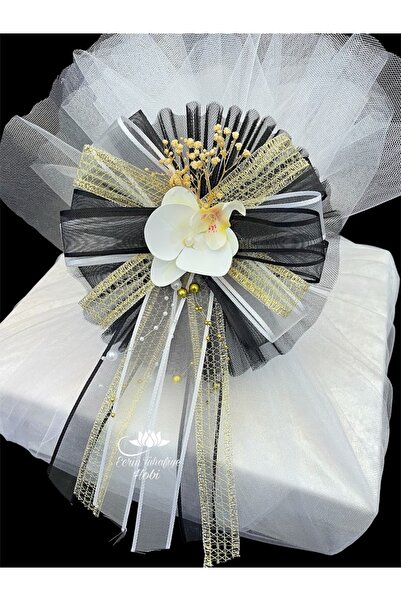 ecrin tuhafiye hobi Bohça Süsü, Gelin Damat Çeyiz Valiz Düğün Nişan Konvoy Gelin Arabası Sünnet Kına Süsü 1 Adet