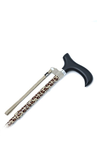 Kifidis Mf606 Katlanır Baston B044-8270-3 Leopar Desenli - Standart