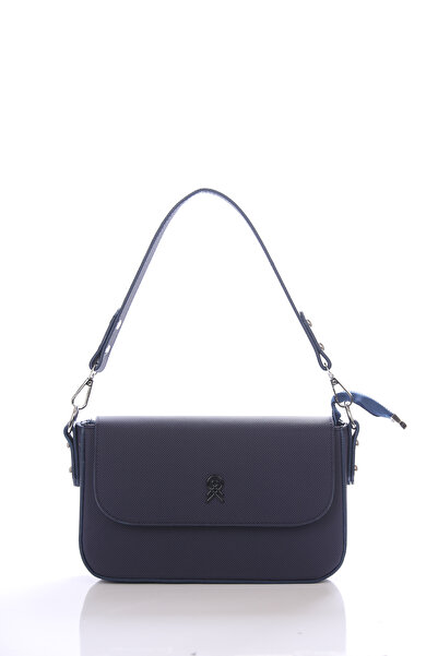 byFOX Fashion حقيبة كروس بسحاب خلفي مع تفاصيل حزام