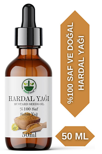 ixirciyusuf Soğuk Sıkım Hardal Yağı %100 Saf Ve Doğal (50ML)