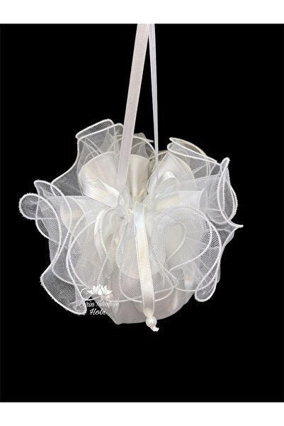 ecrin tuhafiye hobi Gelin Saten Takı Kesesi