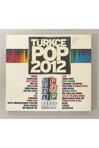 Plakevi İzmir Türkçe Pop 2012 Cd (Jelatininde Sıfır Orjnal Dönem Baskı Cd)
