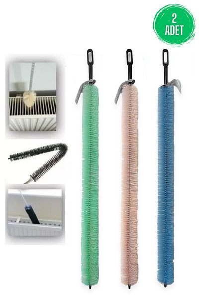 Fresh Moon Heater Cleaning Brush 2 Pack Dusting Tassel Multi-Purpose Detailed Cleaning Brush Lint Collector