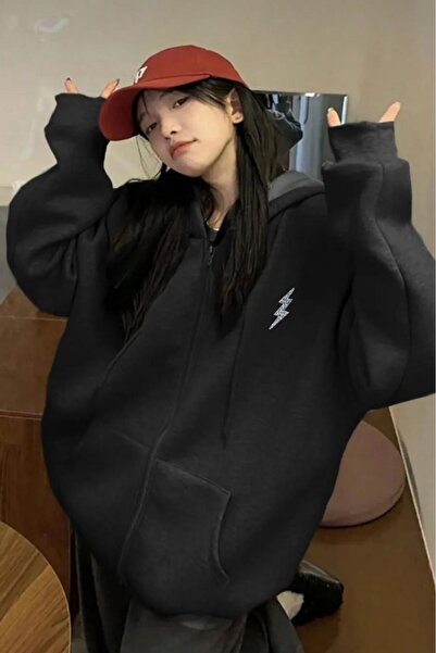 stg spor toptan giyim Cardigan cu fermoar complet pentru femei, alb, negru, c...