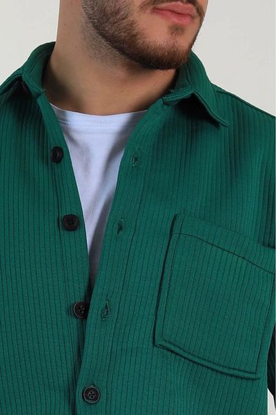 BEYAZTOPTAN 100% ΠΟΙΟΤΙΚΟ ΜΑΚΡΥΜΑΝΙΚΟ SLIM FIT ΑΝΔΡΙΚΟ ΚΑΠΙΤΟΝΕ ΠΟΥΚΑΜΙΣΟ