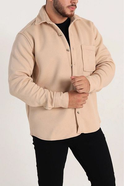 BEYAZTOPTAN 100% ΠΟΙΟΤΙΚΟ ΜΑΚΡΥΜΑΝΙΚΟ SLIM FIT ΑΝΔΡΙΚΟ ΚΑΠΙΤΟΝΕ ΠΟΥΚΑΜΙΣΟ