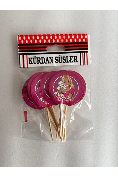 Cadde Süs Barbi Kürdan 10'lu