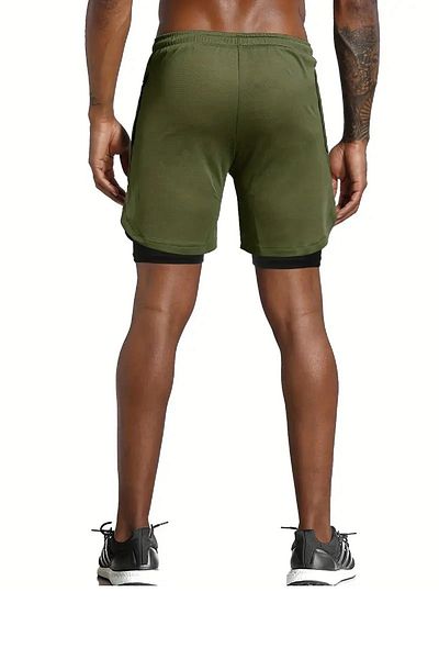 makiteks Μαύρο κολάν Look Multi-Pocket αθλητικό σορτς
