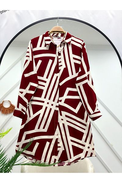 YEDİLALE Mixed Patterned Viscose Shirt