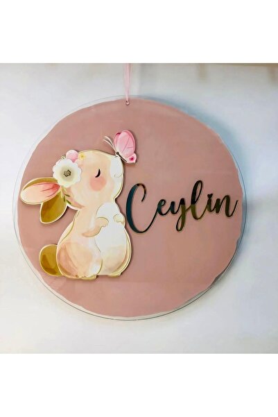 Han Çikolata Pleksi Bebek Kapı Süsü