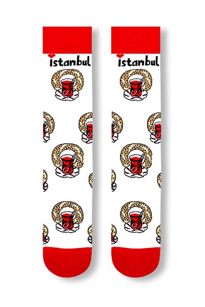 CARNAVAL SOCKS Сини спортни чорапи с изрязан модел