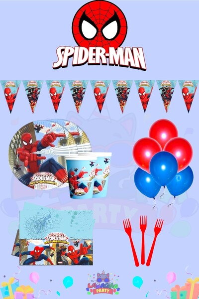 LASAGNA STORE Set economic pentru petrecerea de aniversare Spider-Man pentru ...